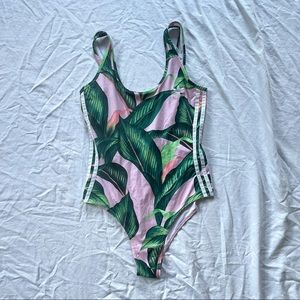 adidas open back bodysuit